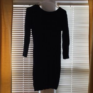 Black Sweater Dress